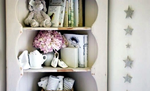 Decoration for children in vintage style for style and elegance