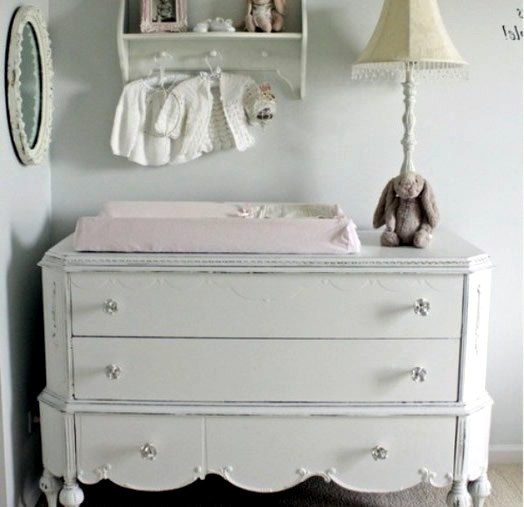 Decoration for children in vintage style for style and elegance