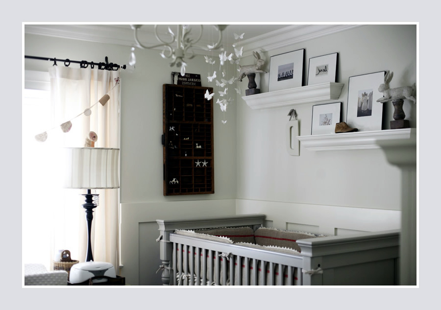 Decoration for children in vintage style for style and elegance