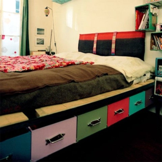 Sophisticated storage ideas in the bedroom