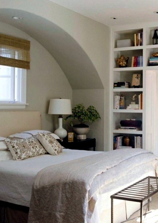 Sophisticated storage ideas in the bedroom