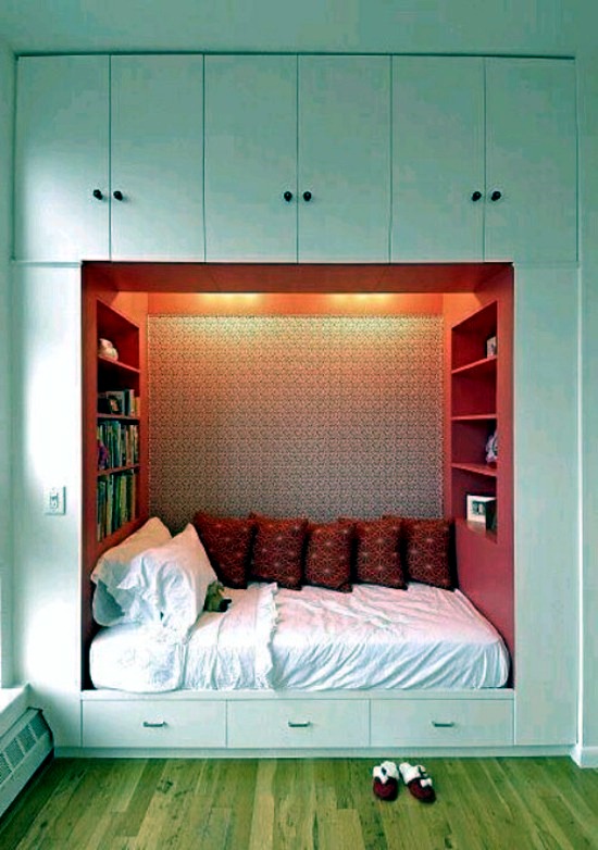 Sophisticated storage ideas in the bedroom Avso