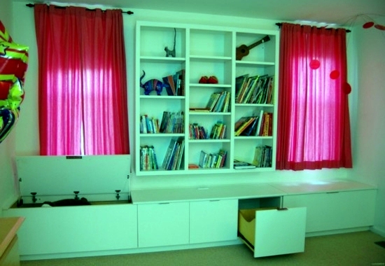 Sophisticated storage ideas in the bedroom
