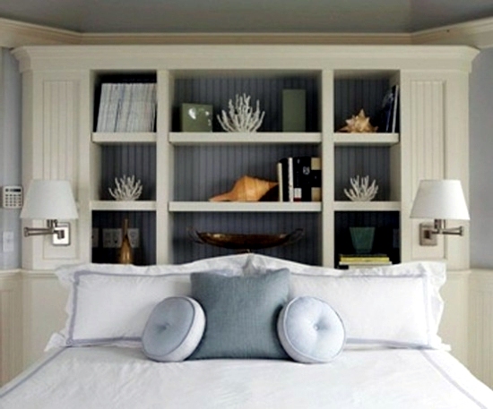 Sophisticated storage ideas in the bedroom