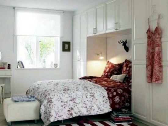 Sophisticated storage ideas in the bedroom