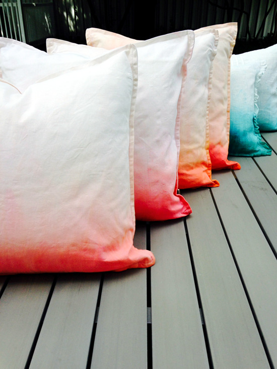 Cushions for outdoor shaded