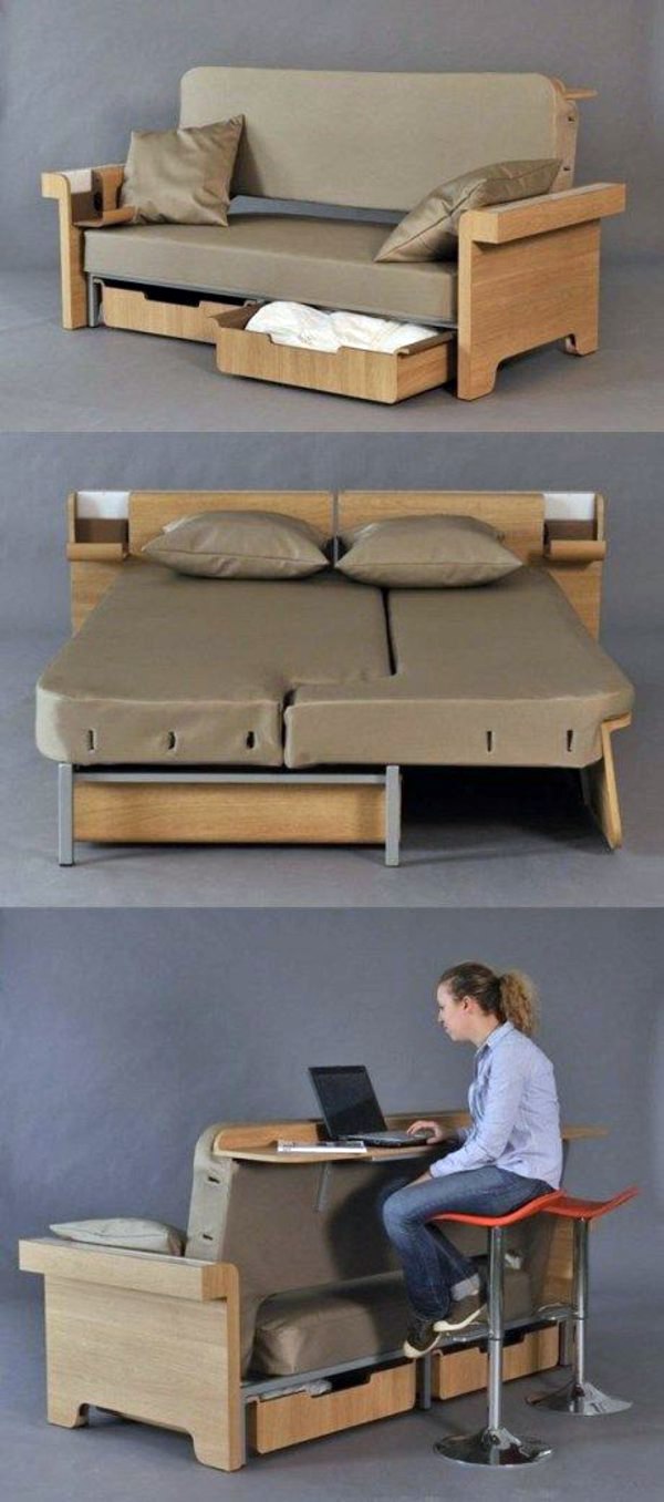 Bed chair sofa chair - inspiring comfort and cosiness