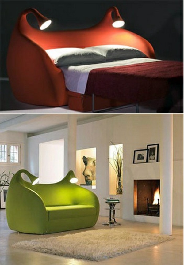 Bed chair sofa chair - inspiring comfort and cosiness