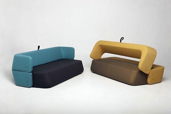 Bed chair sofa chair - inspiring comfort and cosiness