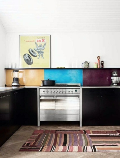 30 interior design ideas for kitchen glass back wall
