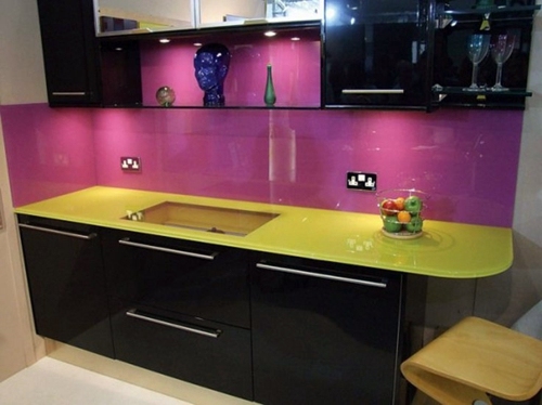 30 interior design ideas for kitchen glass back wall