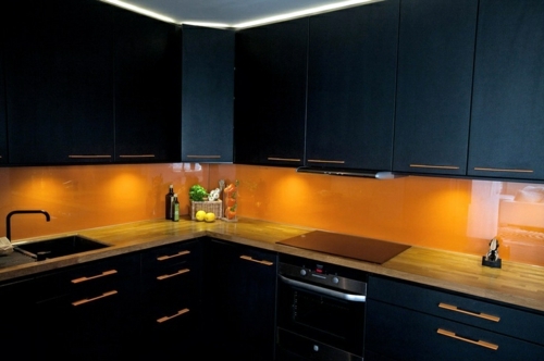 30 interior design ideas for kitchen glass back wall