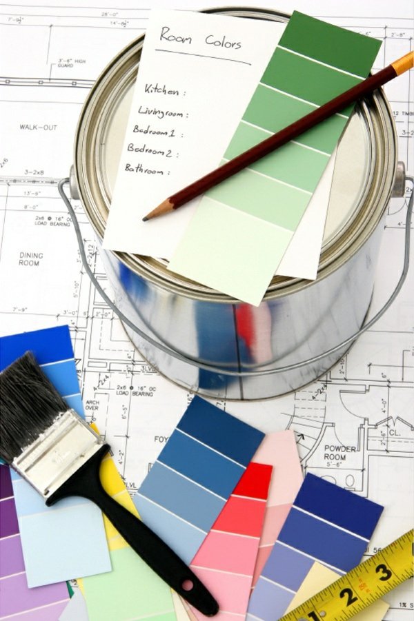 Color chart wall color - Pick the right shades for your wall decoration