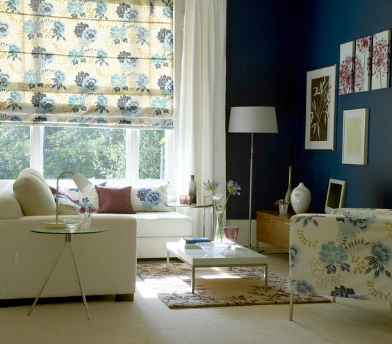 Spring decorations and colors in the living room Spring decorations and colors in the living room
