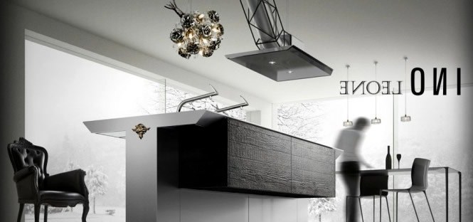 Black Kitchen Island Design