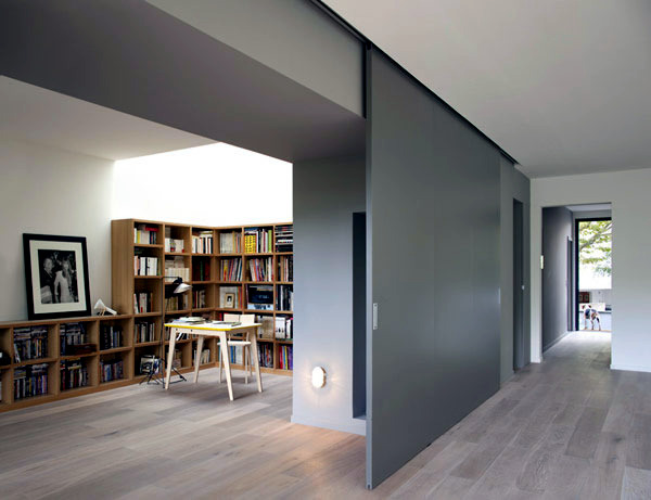 Sustainable eco-house in Paris with a flexible layout