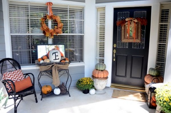 Autumn Ideas to decorate the porch Autumn Ideas to decorate the porch