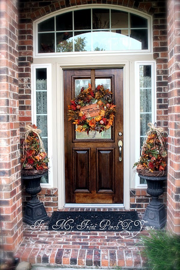 Autumn Ideas to decorate the porch Autumn Ideas to decorate the porch
