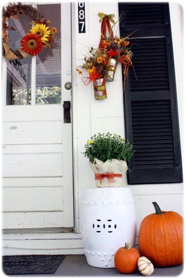 Autumn Ideas to decorate the porch Autumn Ideas to decorate the porch