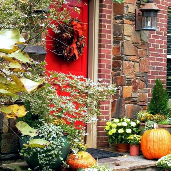 Autumn Ideas to decorate the porch Autumn Ideas to decorate the porch