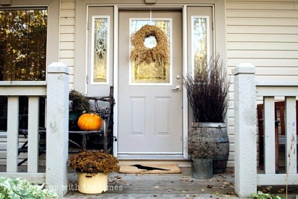 Autumn Ideas to decorate the porch Autumn Ideas to decorate the porch