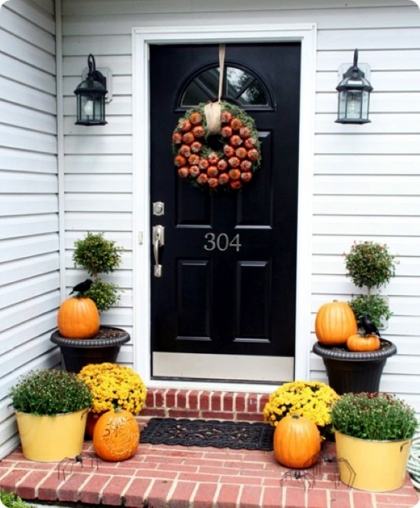 Autumn Ideas to decorate the porch Autumn Ideas to decorate the porch