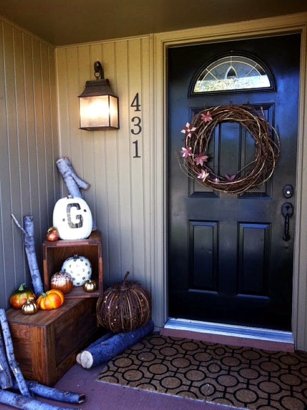Autumn Ideas to decorate the porch Autumn Ideas to decorate the porch