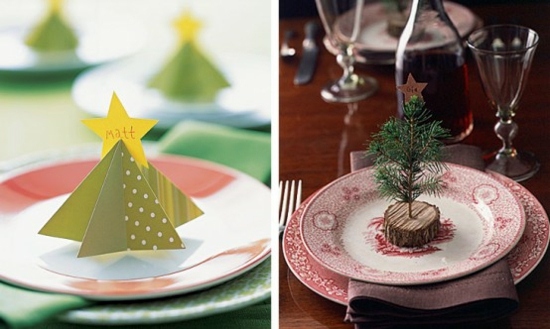 Christmas table decoration - 25 Christmas ideas to follow suit