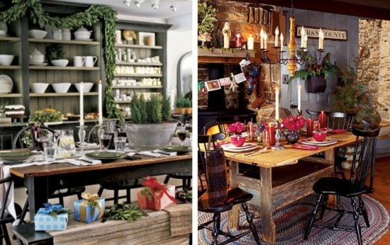 Christmas table decoration - 25 Christmas ideas to follow suit