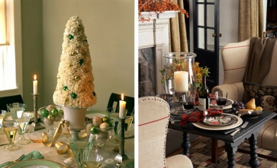 Christmas table decoration - 25 Christmas ideas to follow suit