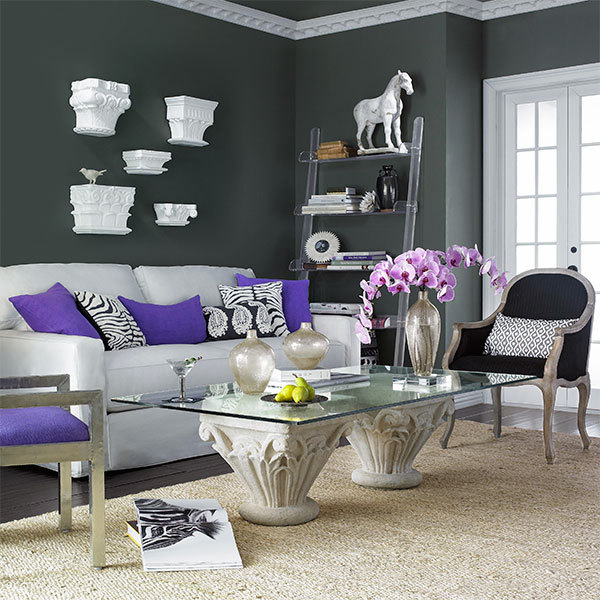 Stylish Interior in Grey - multifunctional decision