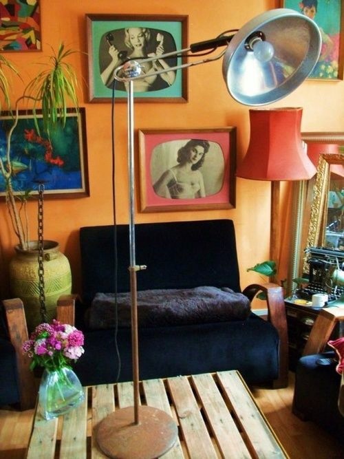 vintage living room design ideas