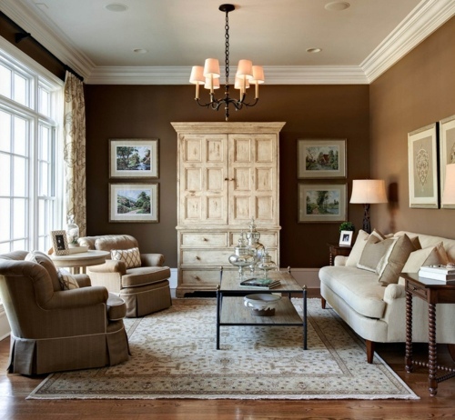 Lovely and interesting interior design ideas - put a contrast effects