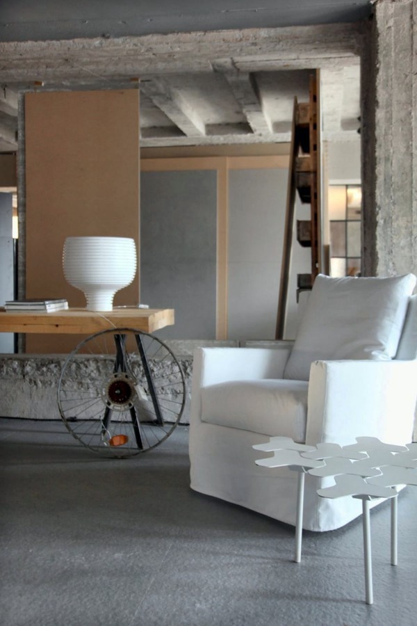 Chic Loft Design Studio and combined in a