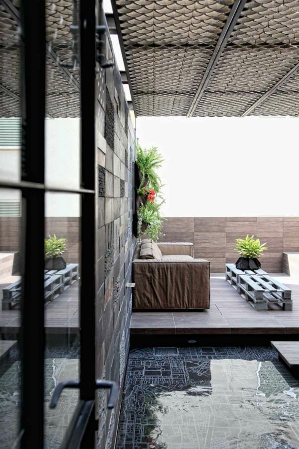 Chic Loft Design Studio and combined in a