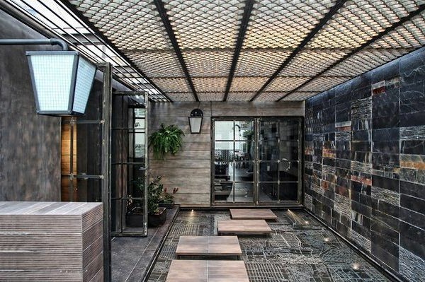 Chic Loft Design Studio and combined in a