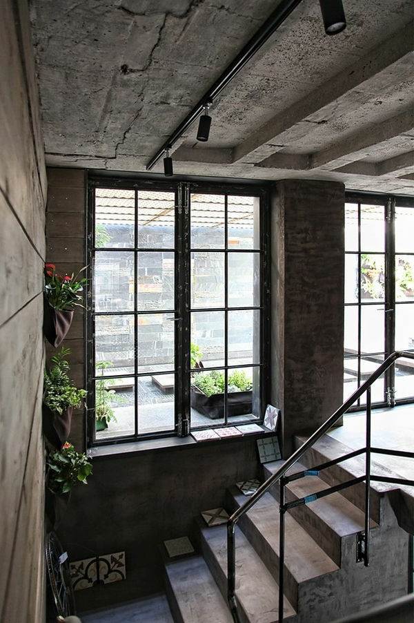 Chic Loft Design Studio and combined in a