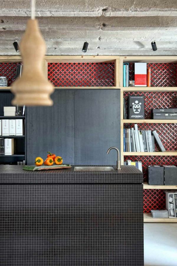 Chic Loft Design Studio and combined in a