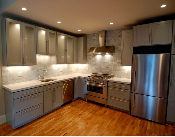 15 Modern Gray Kitchen Cabinets In Silver Shades Interior Design