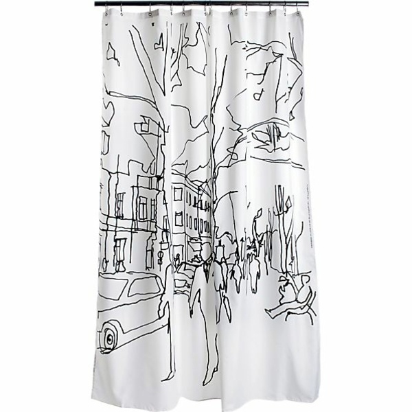 Marimekko shower curtain - Fresh colors and patterns in the bathroom Marimekko shower curtain - Fresh colors and patterns in the bathroom
