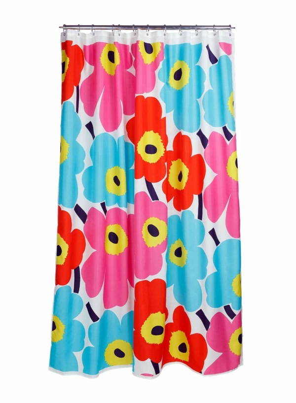 Marimekko Shower Curtain Fresh Colors And Patterns In