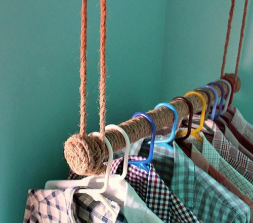 Selber machen - Send coat stand as a modern coat rack