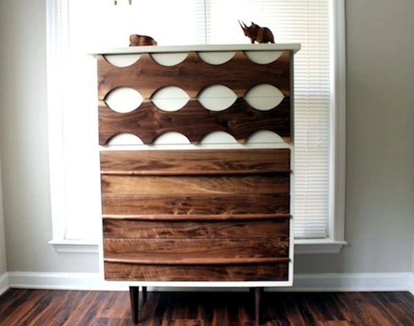 Modern living room cabinets – Sideboards made of birch wood from Revitalized Artistry