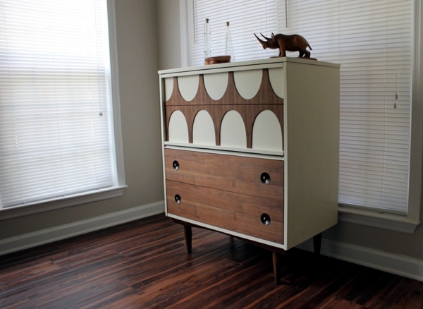 Schreibtisch - Modern living room cabinets - Sideboards made of birch wood from Revitalized Artistry