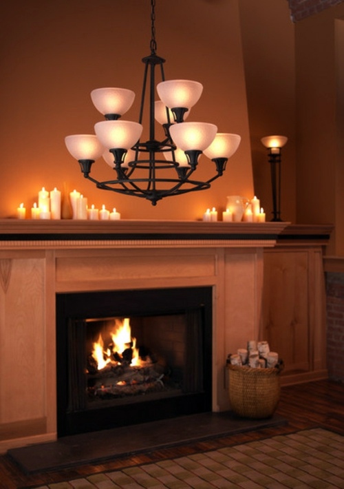 How can you create romantic lighting at home?