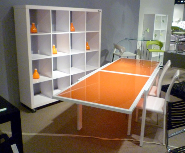 Interior design ideas and color accents in orange - remarkable furniture