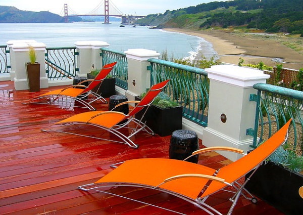 Interior design ideas and color accents in orange - remarkable furniture