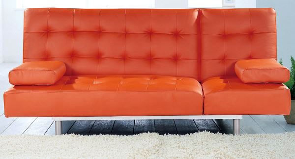 Interior design ideas and color accents in orange - remarkable furniture