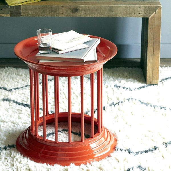 Interior design ideas and color accents in orange - remarkable furniture