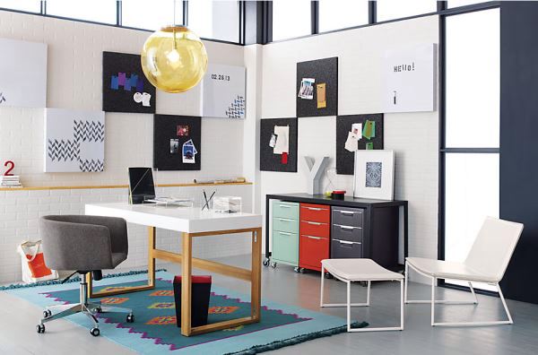 Interior design ideas and color accents in orange - remarkable furniture